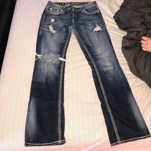 rock revival boot cut jeans